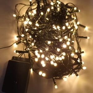 200 Luces lineal 14m musical ambar