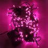 200 Luces lineal 14m musical fucsia