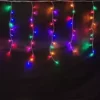 Luces cascada led 100L 2.5m multicolor