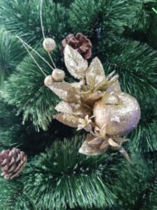 adorno de Manzana-escarchada-dorada.jpeg