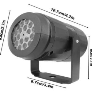 Proyector navideño de 4 tarjetas