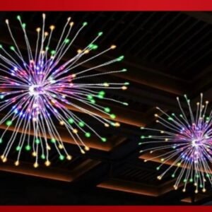 luces erizo araña color